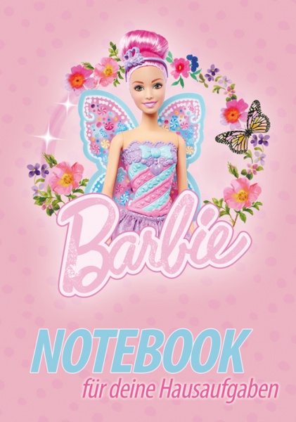 Hausaufgabenheft Barbie Feenprinzessin