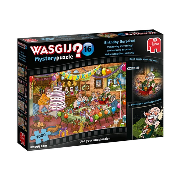 Jumbo Puzzle Wasgij Mystery 16 Geburtstagsüberraschung 1000