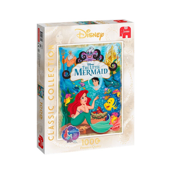 Jumbo Puzzle Disney Classic Die kleine Meerjungfrau