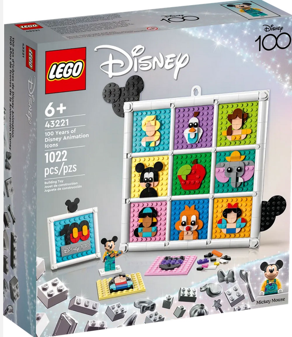 Lego Disney 43221 100 Jahre Disney Zeichentrickikonen