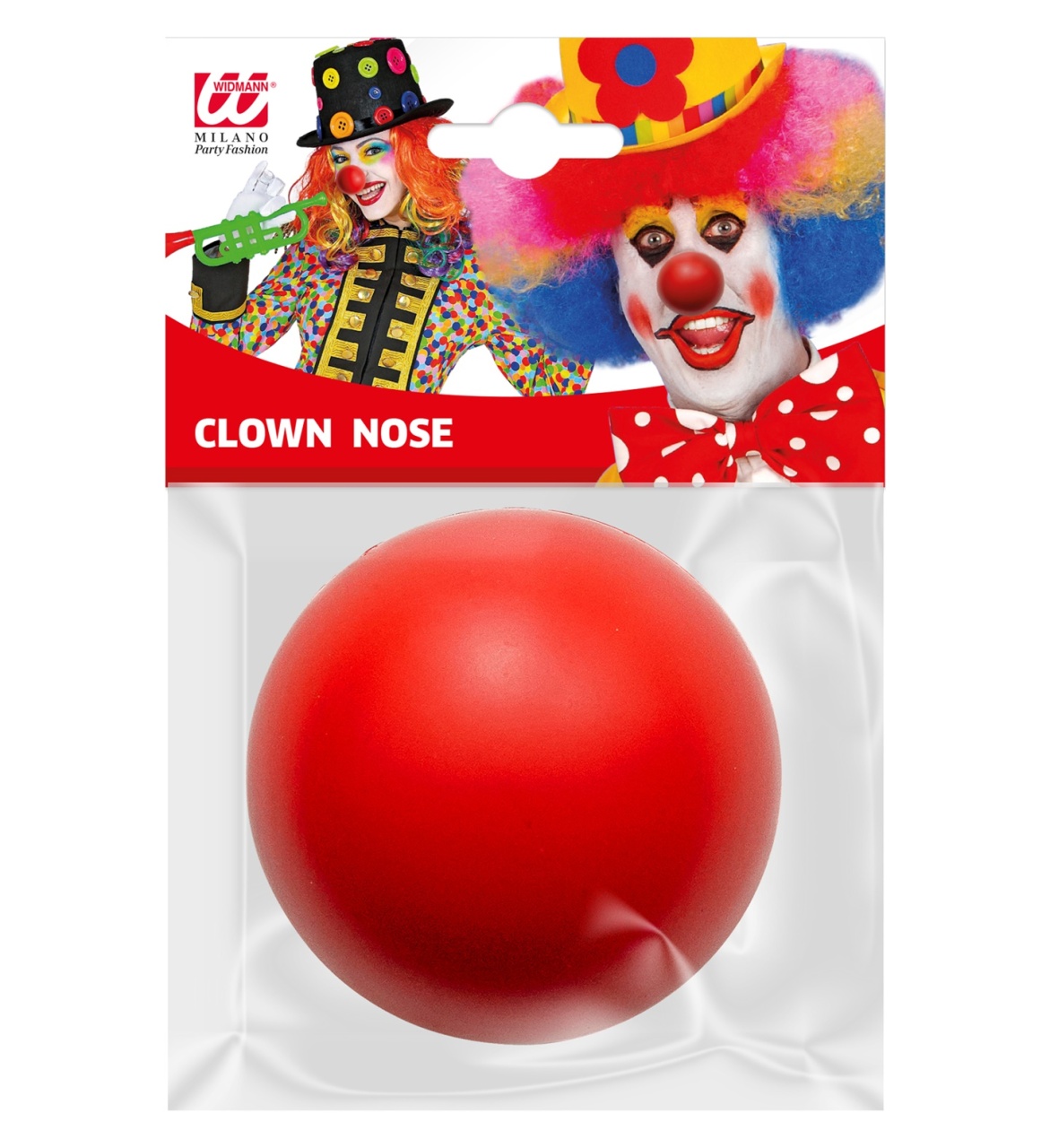 Kostüm Zubehör Clown Nase aus Schaumlatex