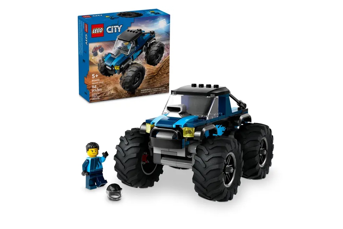 Lego City 60402 Blauer Monstertruck
