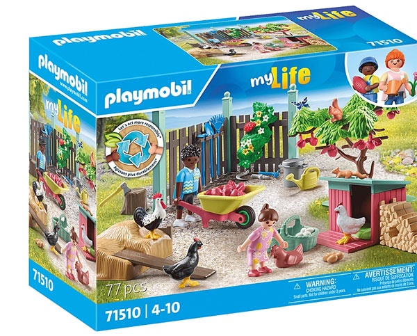 Playmobil 71510 Kleine Hühnerfarm im Tiny Haus Garten
