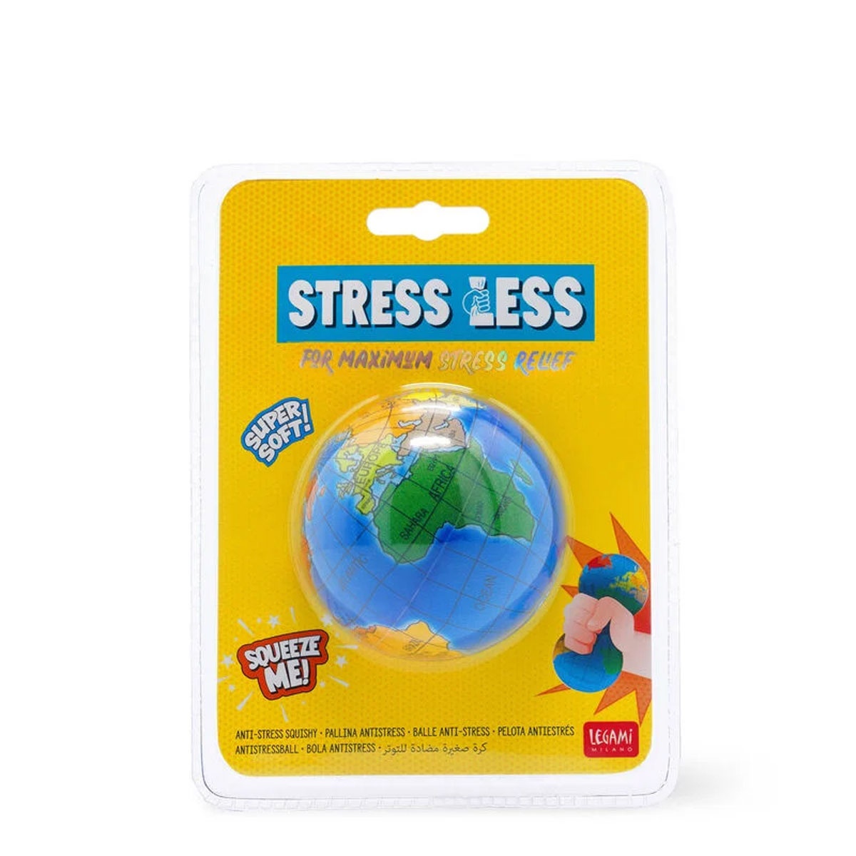 Anti-Stress-Ball - Stress Less Erde von Legami