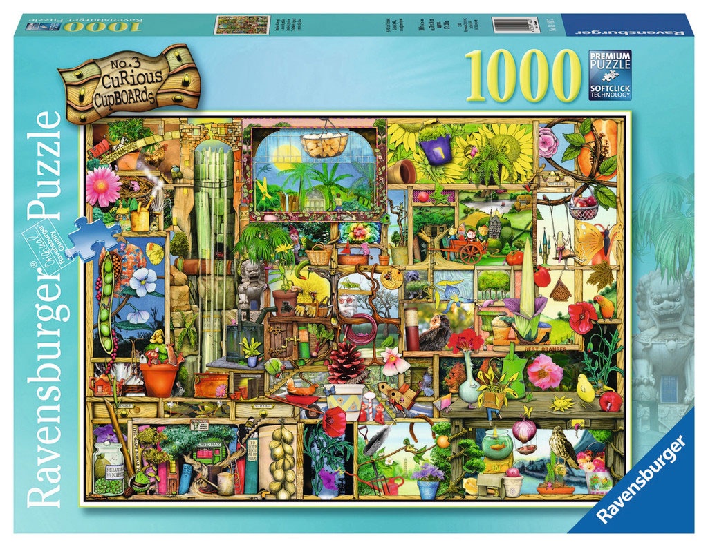 Ravensburger Puzzle Grandioses Gartenregal 1000 Teile
