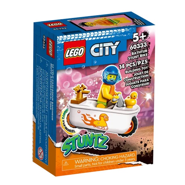 Lego City 60333 Badewannen-Stuntbike