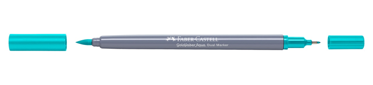 Faber-Castell Goldfaber Aqua Dual Marker kobaltgrün hell