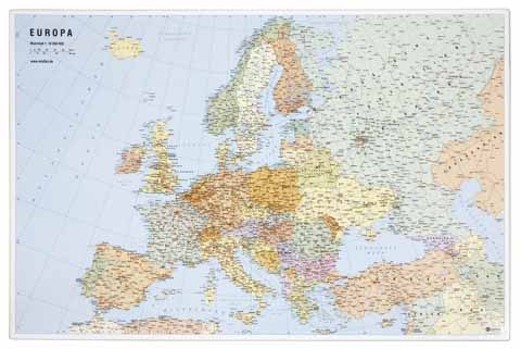 Schreibunterlage Europakarte 40 x 60 cm