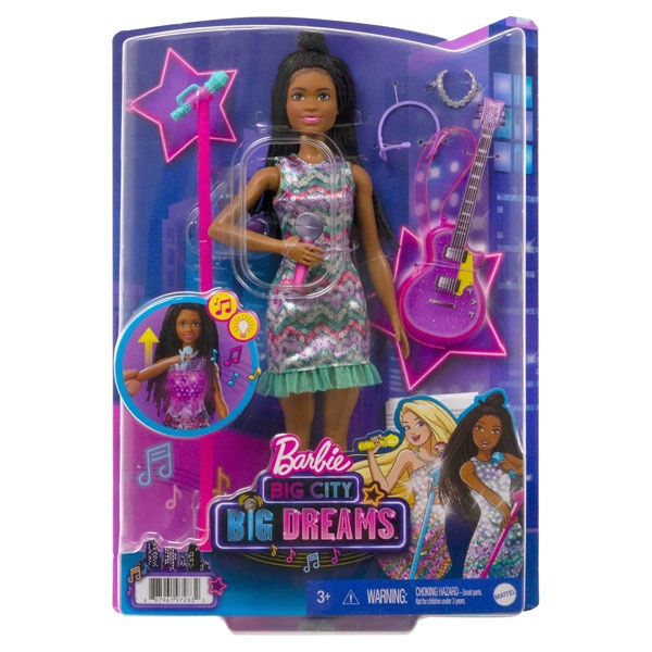 Barbie Big City Dreams Brooklyn Puppe mit Musik