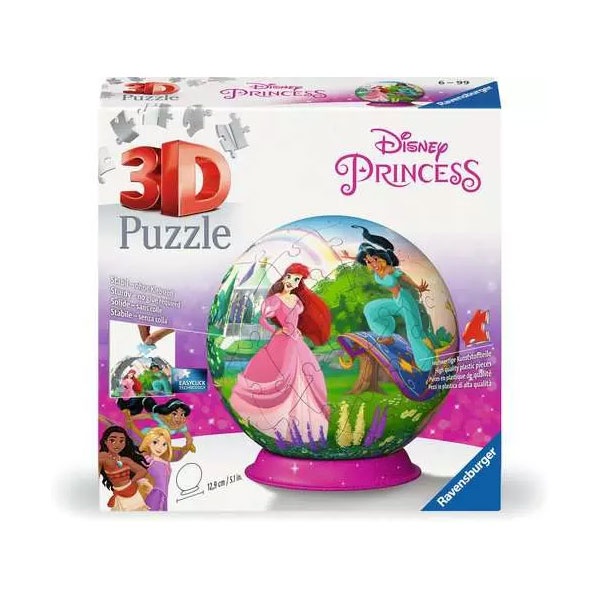 Ravensburger 3D Puzzle Ball Disney Princess 73 Teile