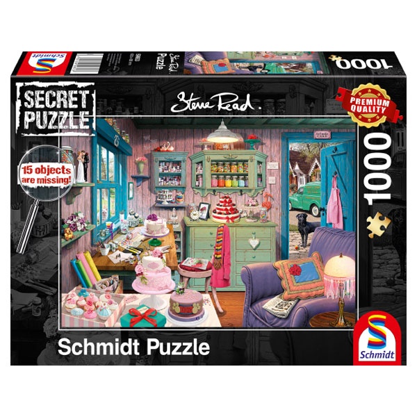 Schmidt Spiele Puzzle Großmutters Stube 1000 Teile
