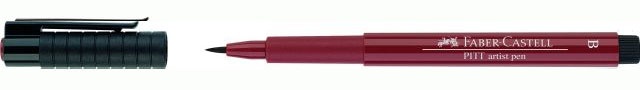 Faber Castell Tuschestift Pitt Artist Pen Brush indian red