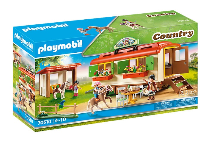 Playmobil 70510 Country Ponycamp Übernachtungswagen