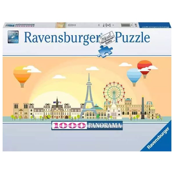 Ravensburger Puzzle Ein Tag in Paris 1000 Teile