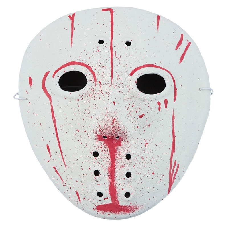 Kostüm-Zubehör Hockey Maske Blut