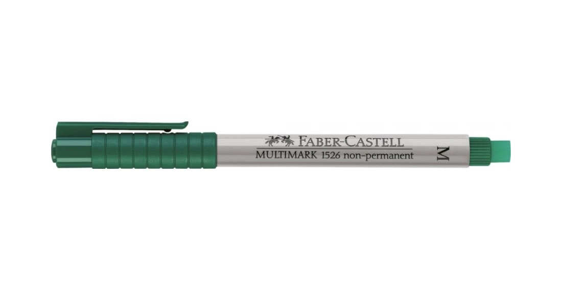 Faber-Castell Marker Multimark non-permanent M grün
