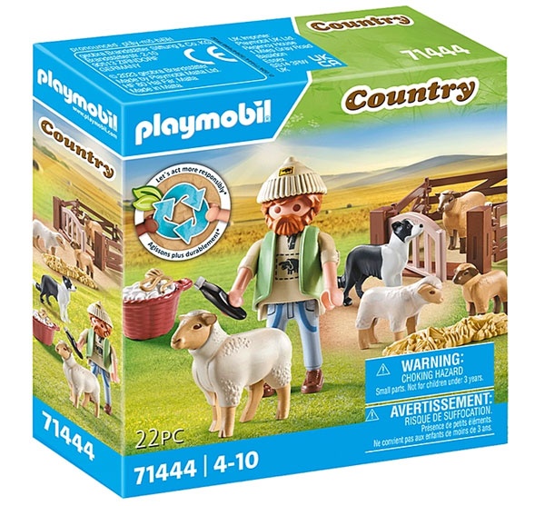 Playmobil Country 71444 Junger Schäfer mit Schafen