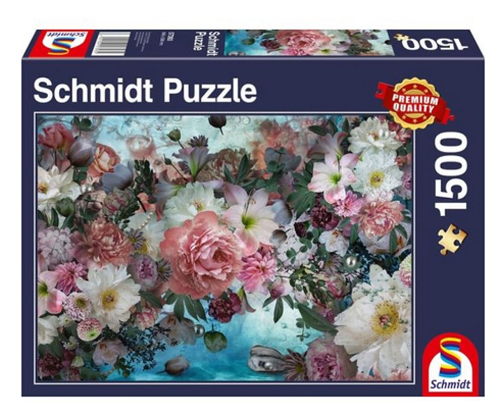 Schmidt Spiele Puzzle Aquascape Blumen unter Wasser