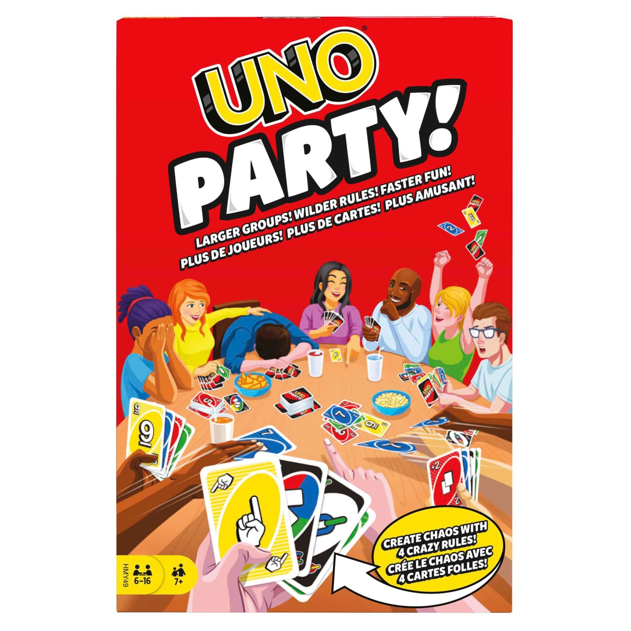 UNO Party Kartenspiel von Mattel