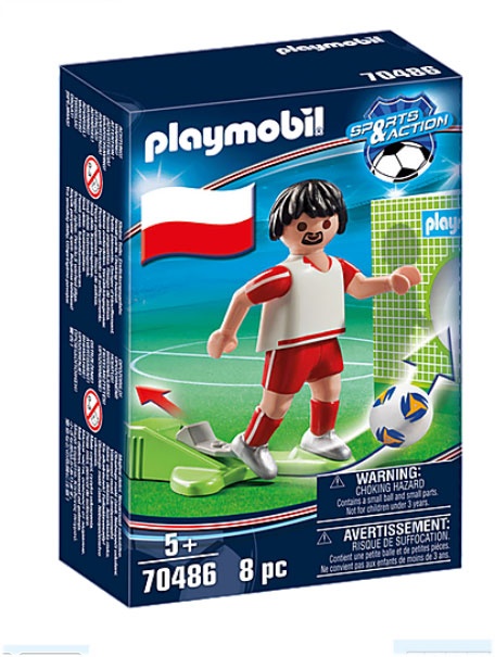Playmobil 70486 Sports und Action Nationalspieler Polen