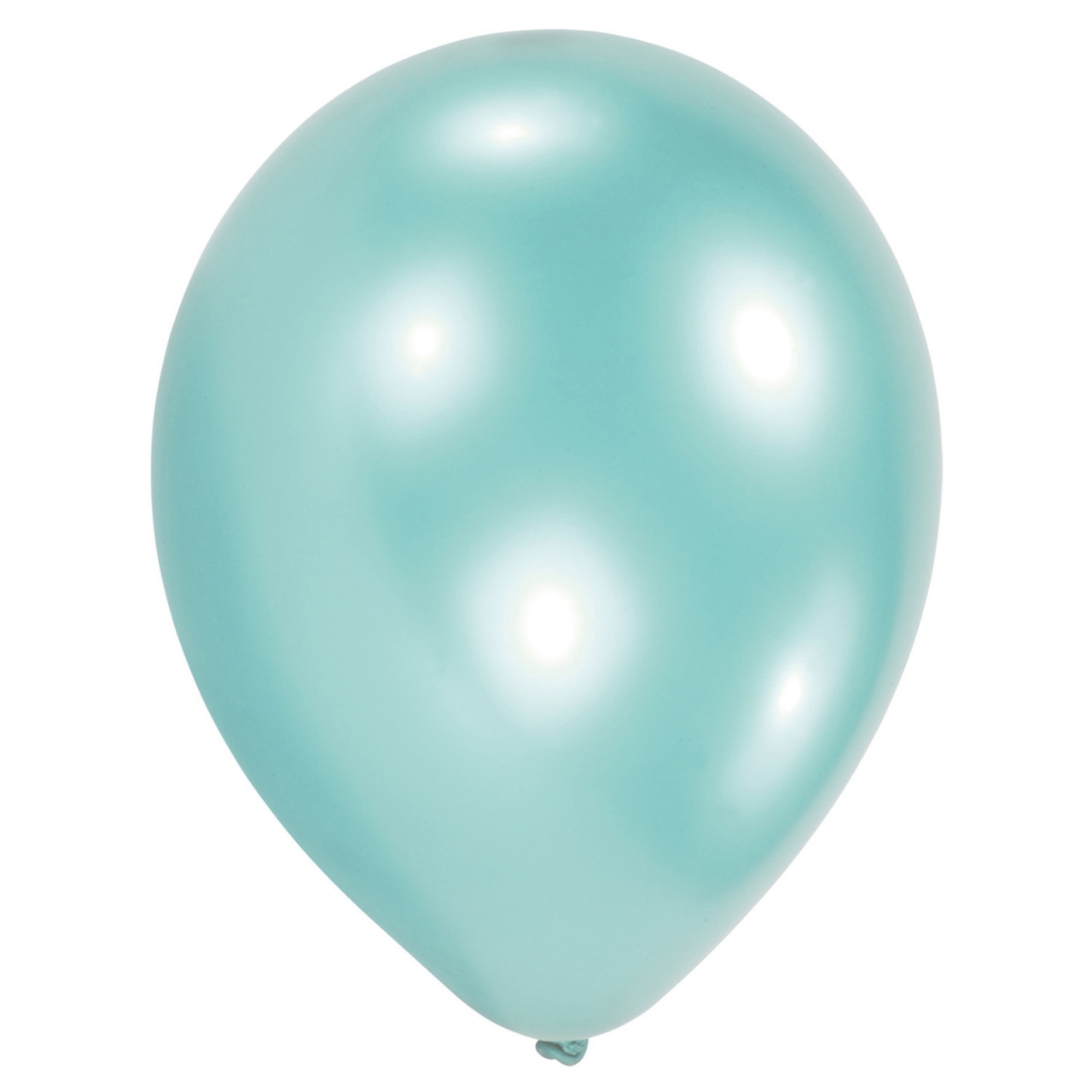 Luftballons Pearl 10 Stück Karibik-Blau