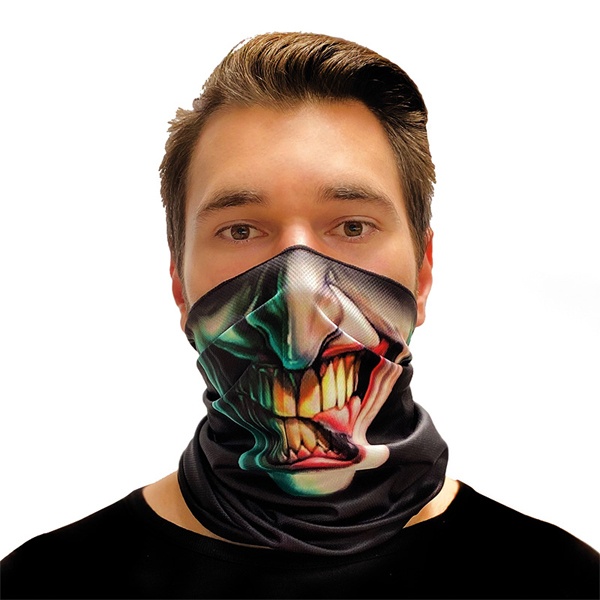 Kostüm-Zubehör Loop Creepy Face Maske