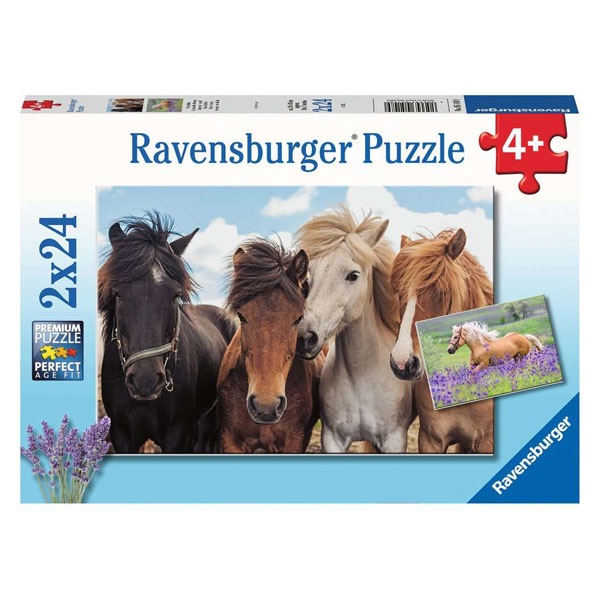 Ravensburger Puzzle Pferdeliebe 2x24 Teile