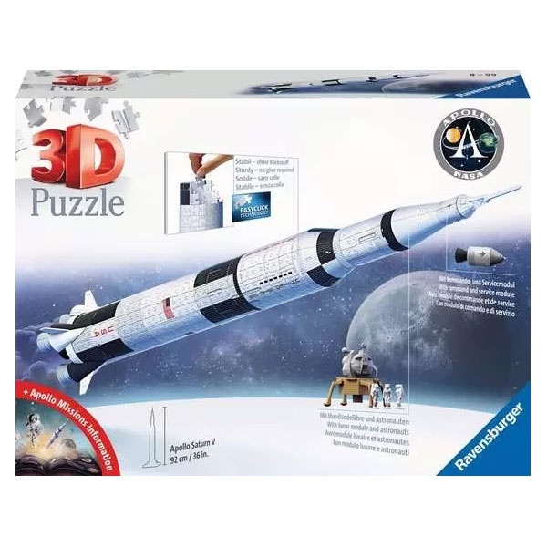 Ravensburger 3D Puzzle Apollo Saturn V Rakete
