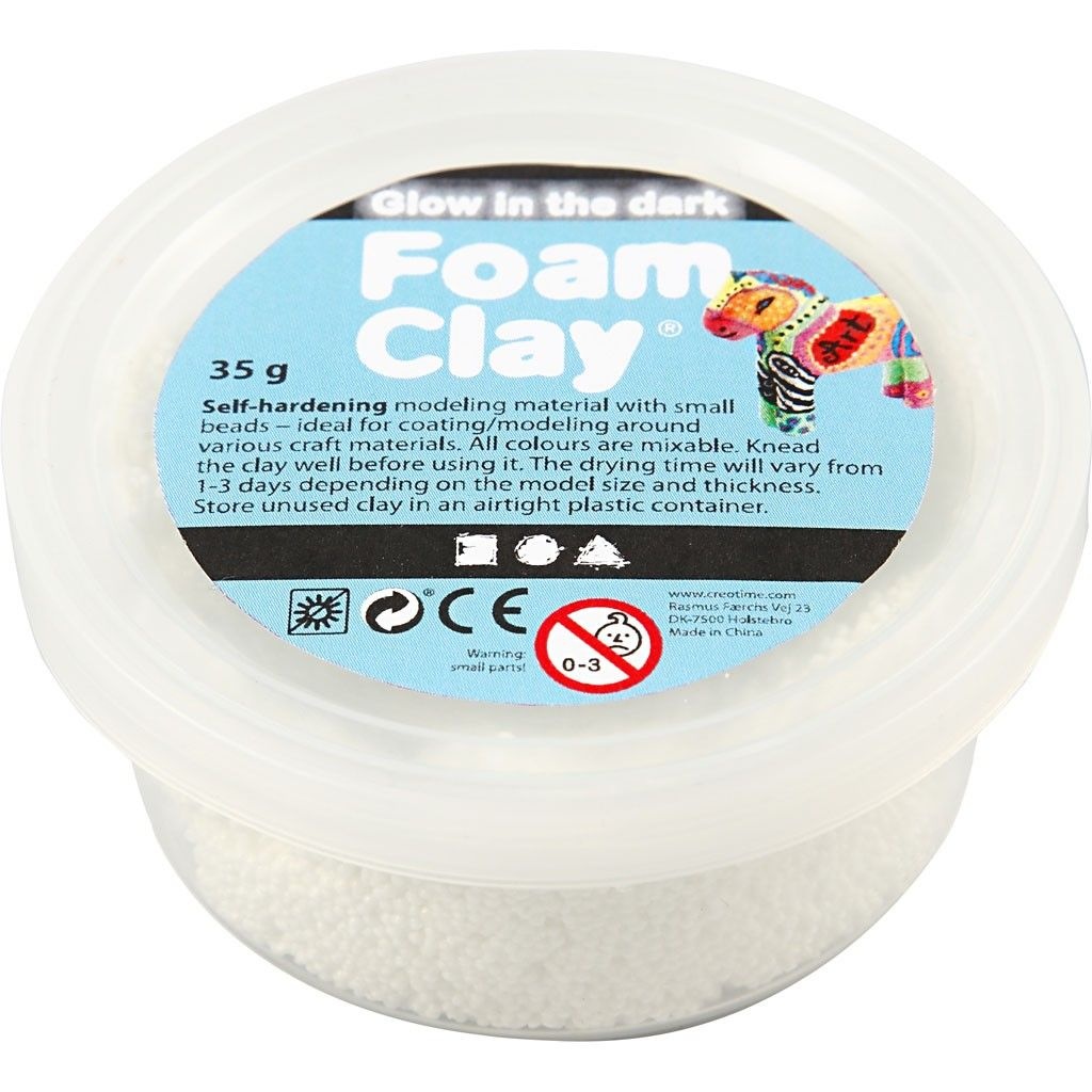 Foam Clay Leuchtet im Dunkeln 35 g