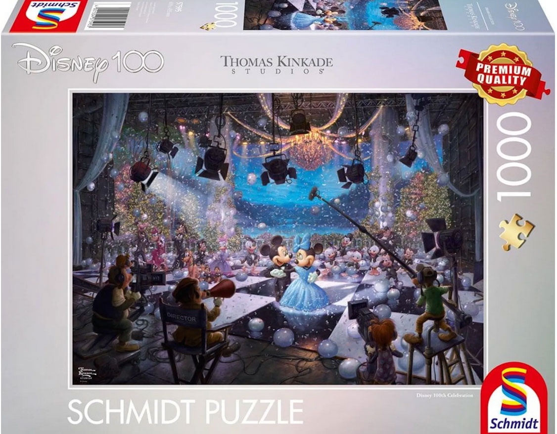 Schmidt Spiele Puzzle Disney 100th Celebration 1000 T 57595