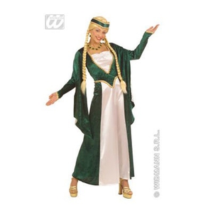 Kostüm Damenkostüm Königin Gr.  L grün