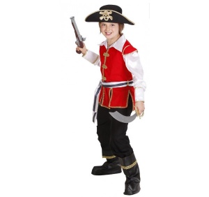 Kostüm Piraten Kapitän Piratenkostüm Gr. 140
