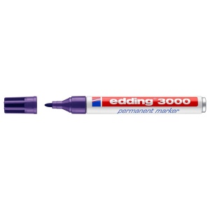 Edding 3000 Permanentmarker violett 1,5-3 mm