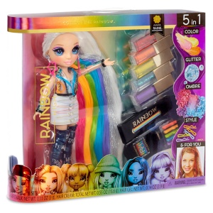 Rainbow High Hair Studio mit Puppe