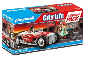 Playmobil City Life 71078 - Starter Pack Hot Rod
