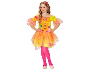 Kostüm Neon Fantasy Girl Gr. 116