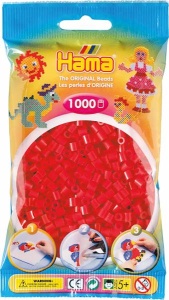Hama Bügelperlen 1000 Stück rot