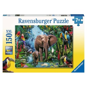 Ravensburger Puzzle Dschungelelefanten 150 Teile