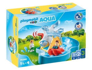 Playmobil 70268 1.2.3 Aqua Wasserrad mit Karussell