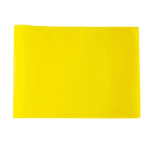 Heftumschlag A5 quer gelb transparent von Herma