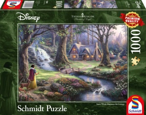 Schmidt Spiele Puzzle Thomas Kinkade Disney Schneewittchen