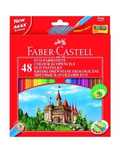 Faber Castell Castle 48 Buntstifte mit Anspitzer