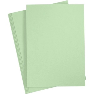 Bastelmaterial Papier 20 Blatt A4 80 g hellgrün