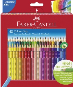 Faber-Castell Buntstift Colour Grip 48er Kartonetui