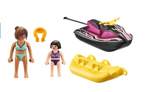 Playmobil 70906 Family Fun Wasserscooter mit Bananenboot