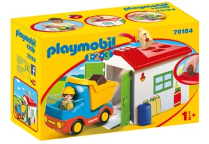 Playmobil 70184 1.2.3 LKW mit Sortiergarage