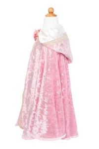 Kostüm deluxe Prinzessin Cape Rose rosa 3-4 Jahre