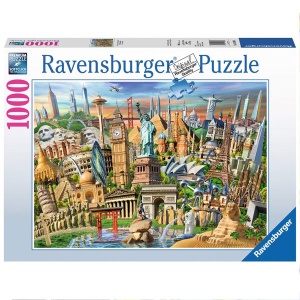 Ravensburger Puzzle Sehenswürdigkeiten 1000 Teile
