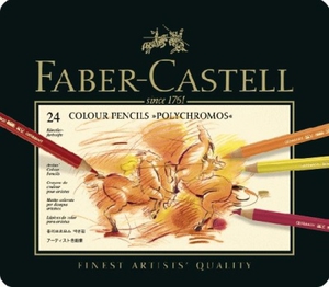 Faber-Castell Farbstift Polychromos 24er Metalletui